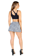 Load image into Gallery viewer, Black and white Cheetah print Skort
