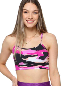 Pink Military Top