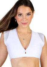 Load image into Gallery viewer, Half Sleeve Crop Top
