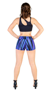 Cirre blue and purple shorts