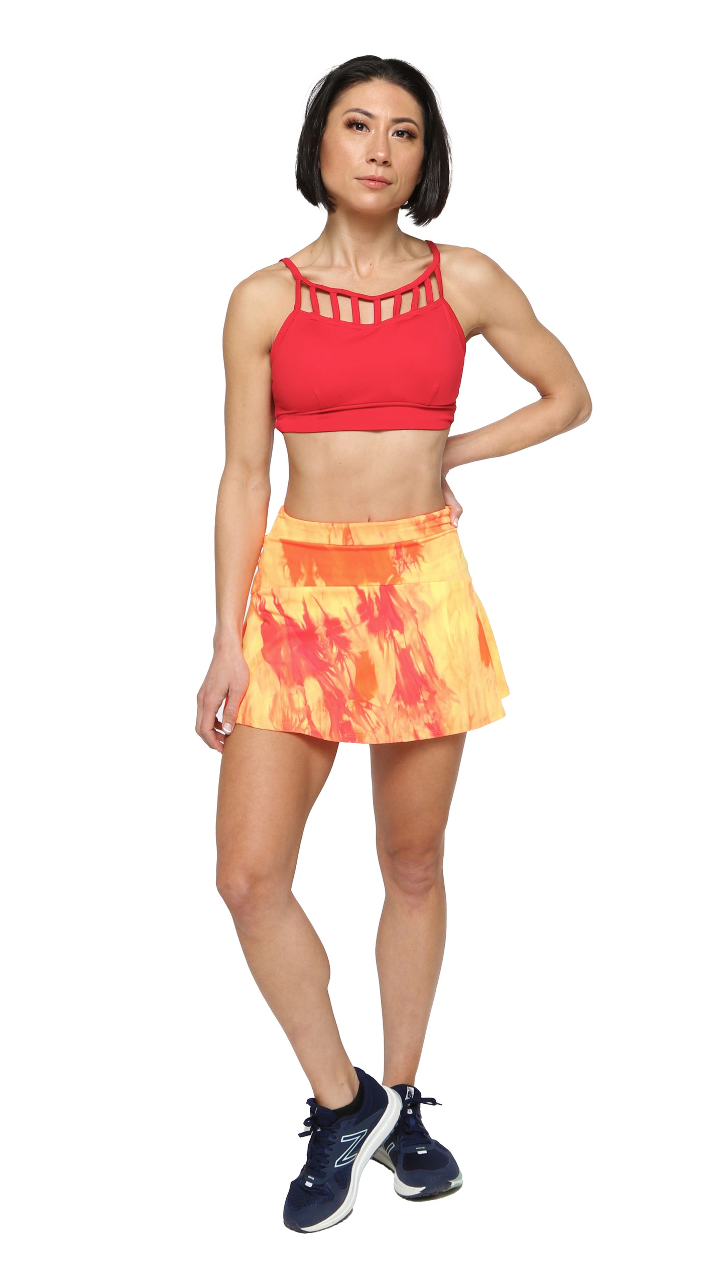 Orange Skort