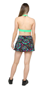 Spiral Multicolour Skort