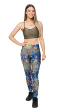 Load image into Gallery viewer, Blue and Gold Tights
