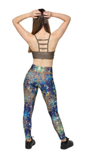 Blue and Gold Tights